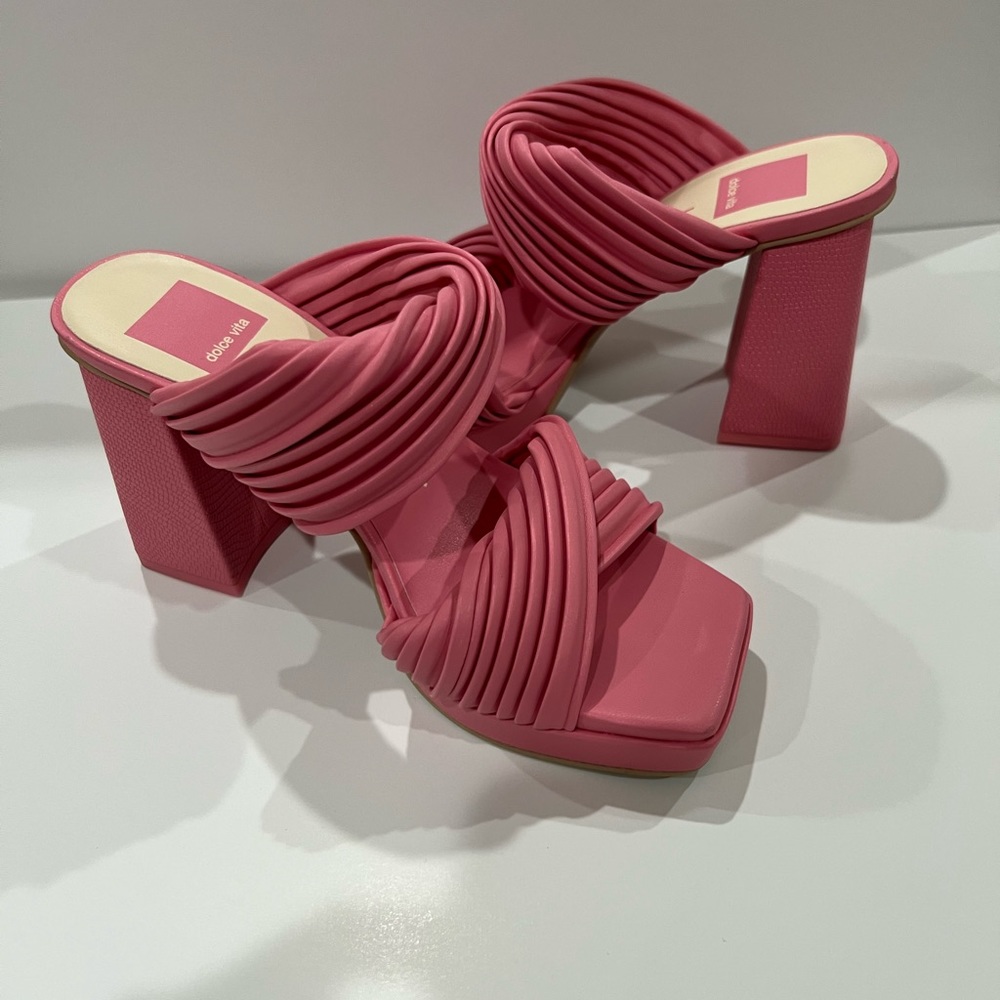 Pink Dolce Vita Piston Heel